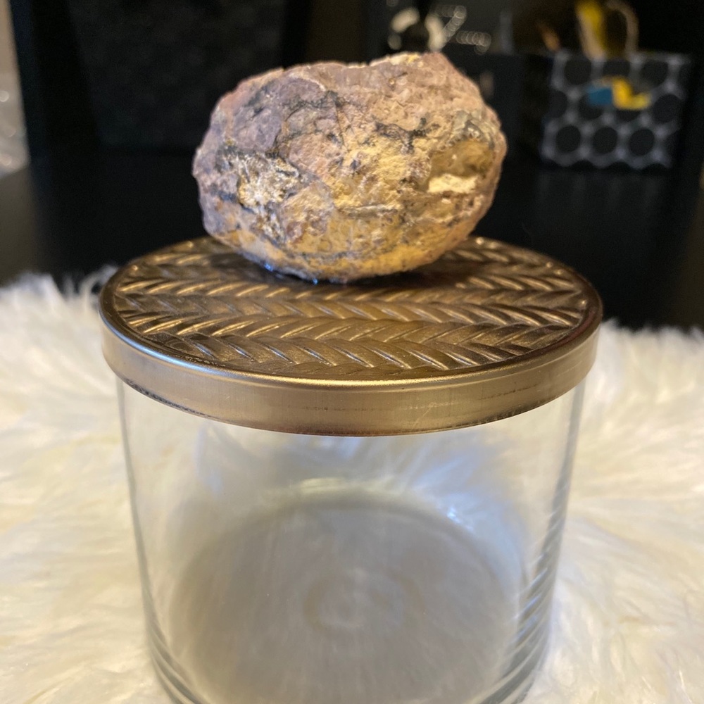 Amethyst Geode Storage Container - Picture 3 of 5
